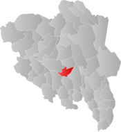 Lillehammer within Innlandet