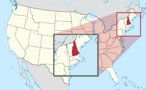 New Hampshire in United States (zoom) (US48)