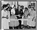 New York City Mayor Robert Wagner greeting the teenagers who integrated Central High School, Little Rock, Arkansas.jpg