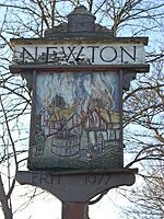 Newton village sign.JPG