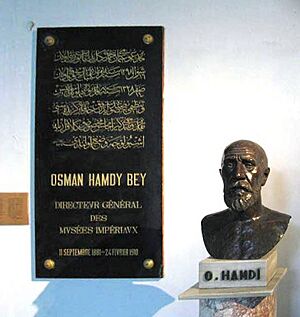 Osman Hamdi Bey bust March 2008