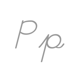 P cursive
