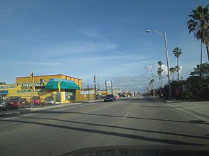 Palm Avenue in Hialeah