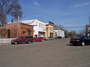Part of Pepin's business district