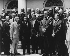 Photograph of White House Meeting with Civil Rights Leaders. June 22, 1963 - NARA - 194190 (no border)