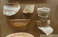 Samarra pottery - Oriental Institute Museum, University of Chicago - DSC06931