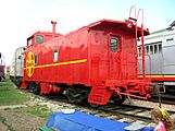 Santa Fe Caboose at Fair Park 09.2006 2