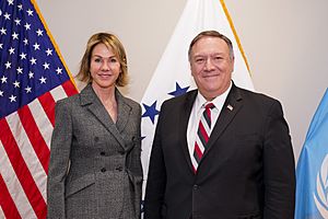 Secretary Pompeo Meets with Ambassador Kelly Craft (49627860822)