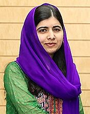Shinzō Abe and Malala Yousafzai (1) Cropped