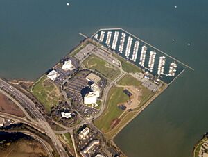 Sierra Point aerial view, February 2018