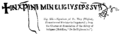 Signature of St Eloy Eligius Financier and Minister to Dagobert I from the Charter of Foundation of the Abbey of Solignac Mabillon Da Re Diplomatica