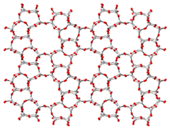 Silicalite MFI framework