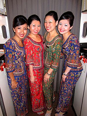 Singapore Airlines Hostesses