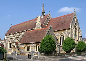 St John the Evangelist Boscombe Dorset Geograph-4199608-by-Dave-Bevis