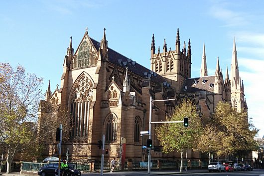 St Mary's Cathedral from the north-west