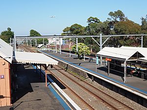 St Peters railway station December 2020