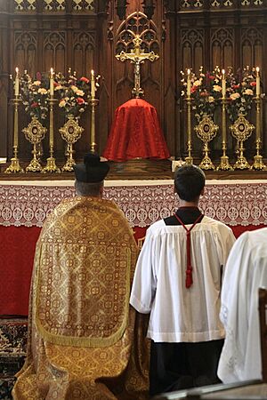 Start of SSPX May procession