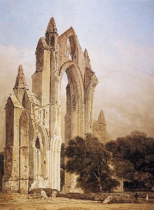 T.homas Girtin Guisborough Priory, Yorkshire 1801
