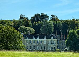 The North Front Of Firle Place