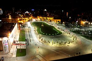 Tirana Night View