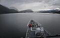 USS Bunker Hill transits the Strait of Magellan DVIDS261001