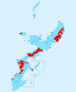 US military bases in Okinawa