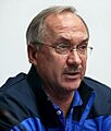 Uli Stielike in press conference before Iran match 1
