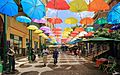 Umbrellas at Caudan Waterfront Mall