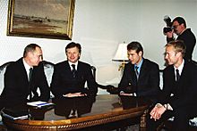 Vladimir Putin in the United States 13-16 November 2001-20