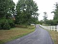 Westcott Stock Farm driveway