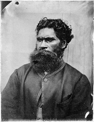 William Barak 1866 photographic portrait by Carl Walter