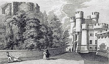 York Castle in 1830