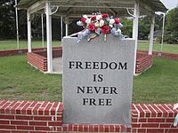 "Freedom Is Never Free", Wisner, LA IMG 0301