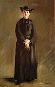 Édouard Manet - Portrait de l'abbé Hurel