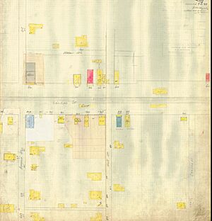 1922 fire insurance map of Canoe