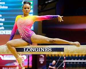 2018 World Championships Rebecca Andrade 2 (cropped)