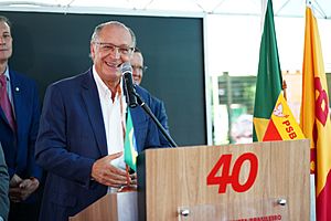 2022 - Ato de filiação do ex-governador Geraldo Alckmin