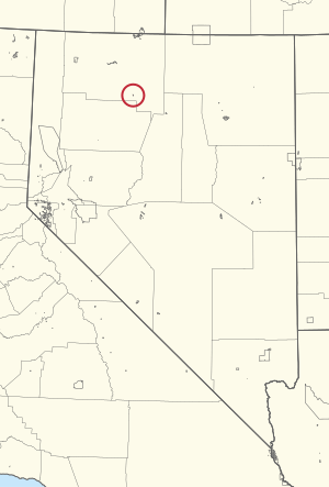 Location of the Winnemucca Indian Colony in Nevada