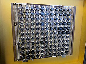 Amdahl 580's Multi-Chip Carrier board (11x11-chip MMC) - (Amdahl J0276641, IMP 8, PN 56-135958-124)