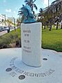 Barbara Capitman Monument Miami Beach