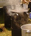 Barrel barbecue