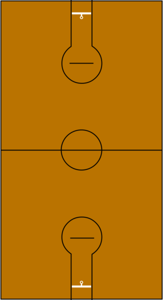 Basketball court 1897