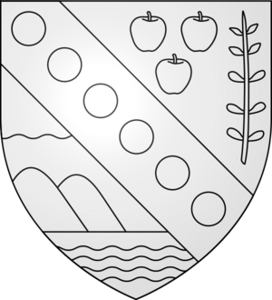 Blason ville fr Barnas (Ardèche)