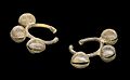 Bracelets de cheville. Culture Dan