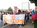 Burma protest in Kitchener, Ontario