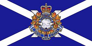 C Scot R camp flag