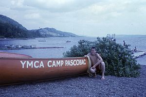 Camp Pascobac Canoe