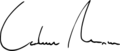 Campbell Newman signature 2010