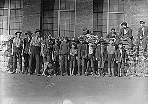 Child workers in Lancaster, SC