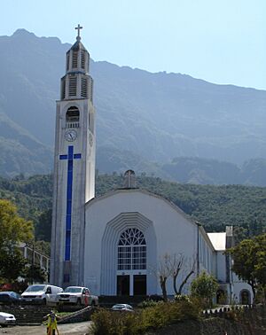 Cilaos kirche